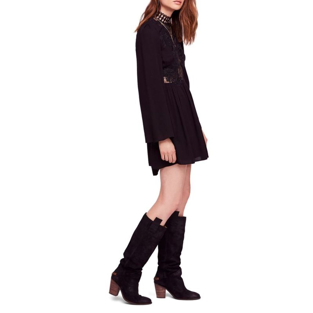 Free People | Divine Mini Dress | Black - Picture 3 of 4